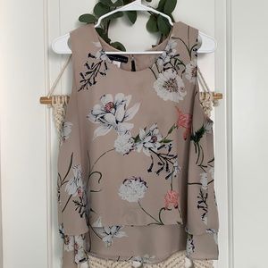 Flowy floral top